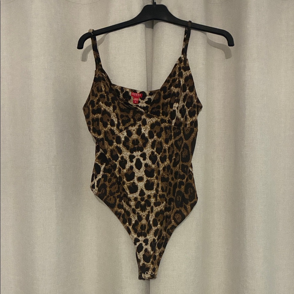 Guess Leopard Print Bodysuit